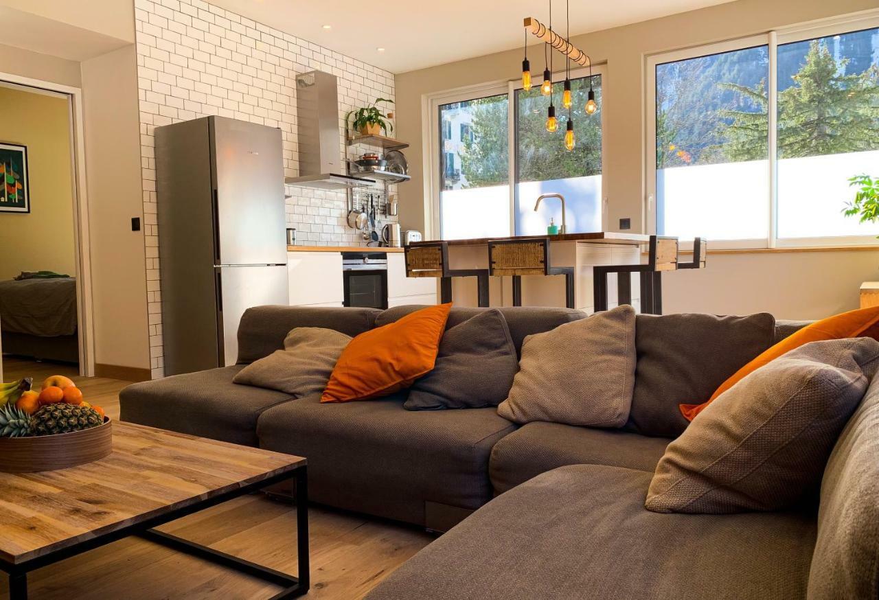 Apartment Maya, La Praz, Chamonix Mont Blanc エクステリア 写真